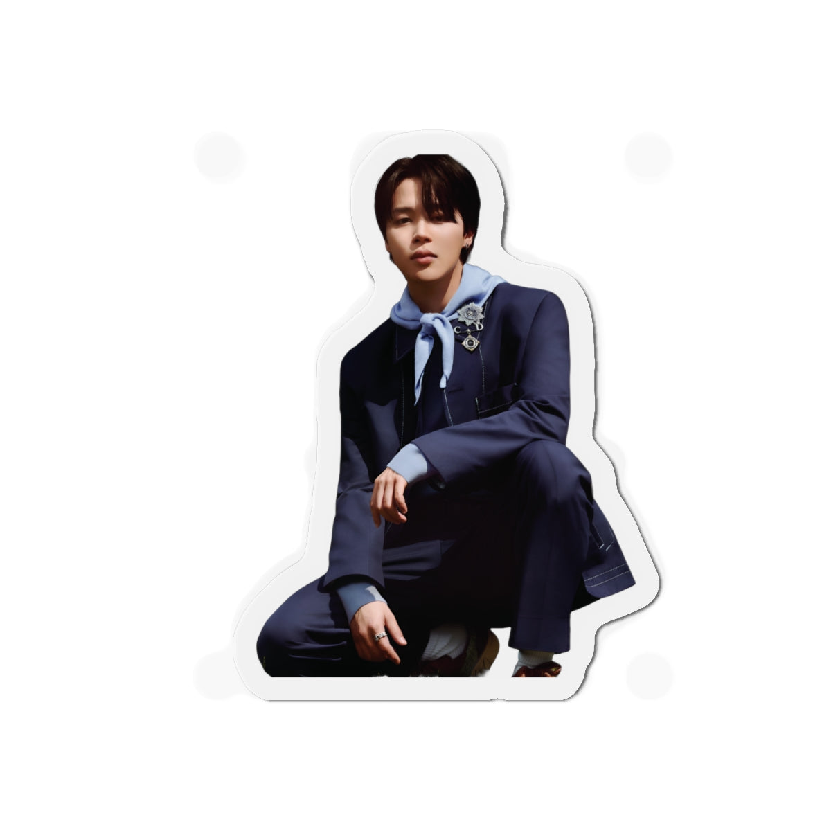 BTS Park Jimin Dior Photoshoot Wearing a Suit Magnet