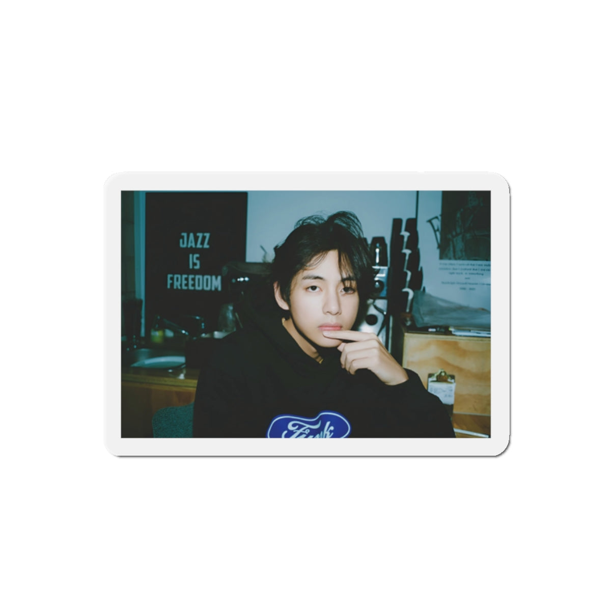 BTS Kim Taehyung Layover Album Photoshoot Jazz is Freedom Magnet
