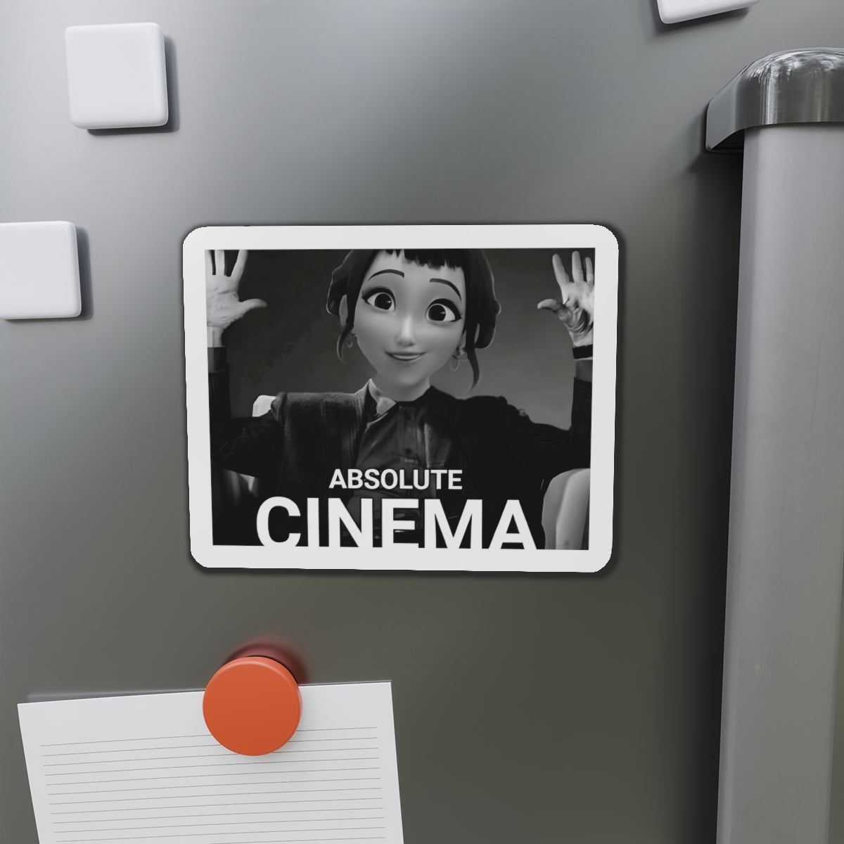 Kpop Demon Hunters Huntrix Zoey Absolute Cinema Meme Magnet