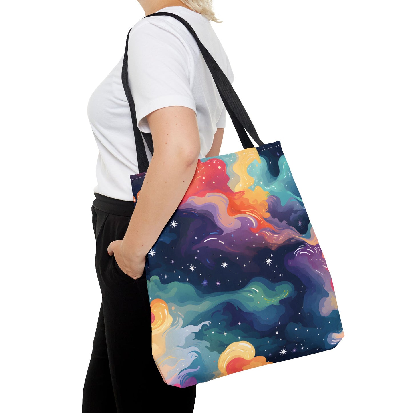 Galaxy Pattern Tote Bag Design 3