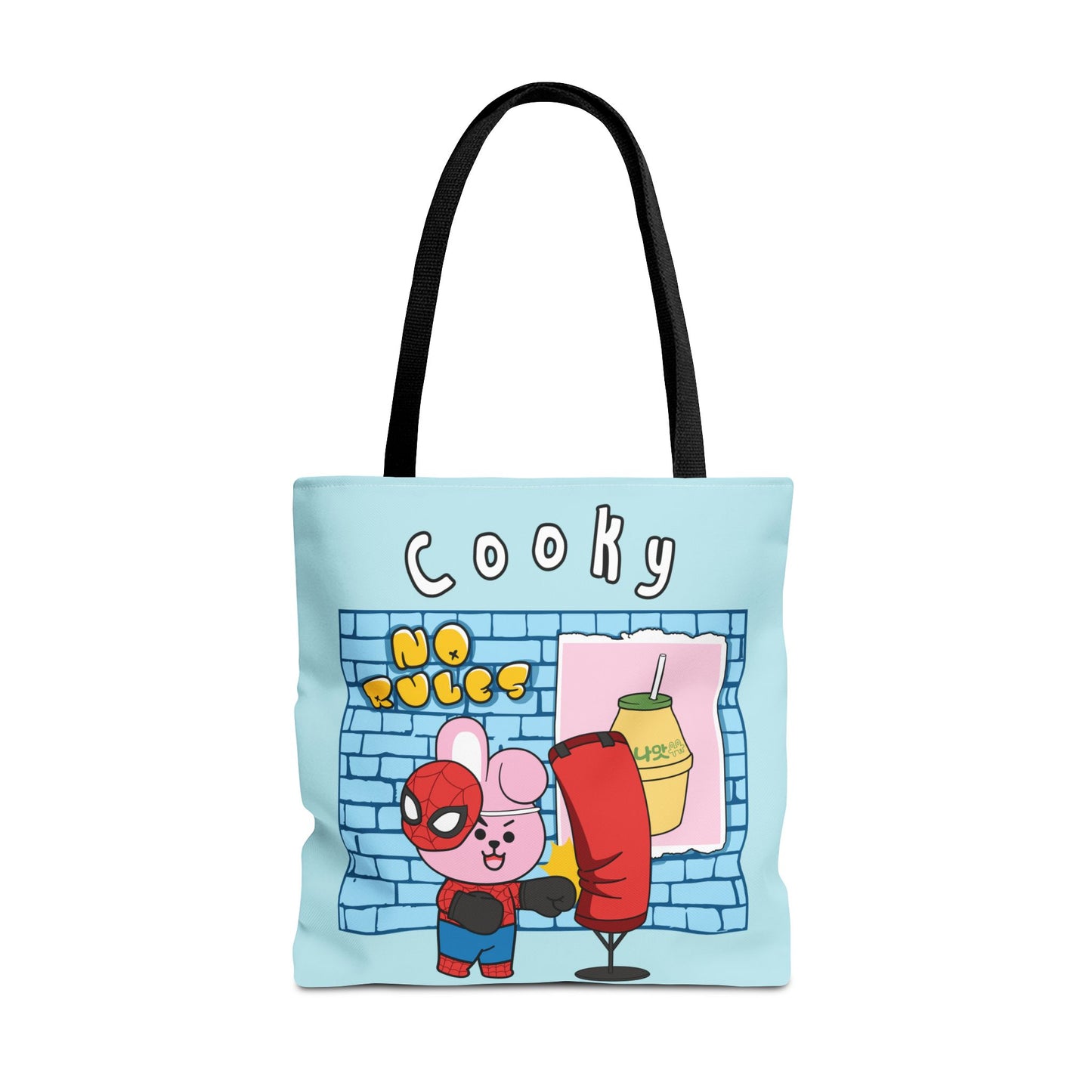 BT21 Cooky Blue Tote Bag Single Design