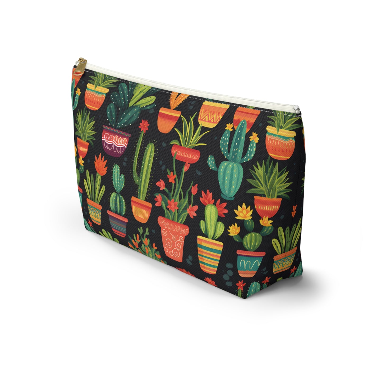 Cactus Pattern Travel Bag Design 5