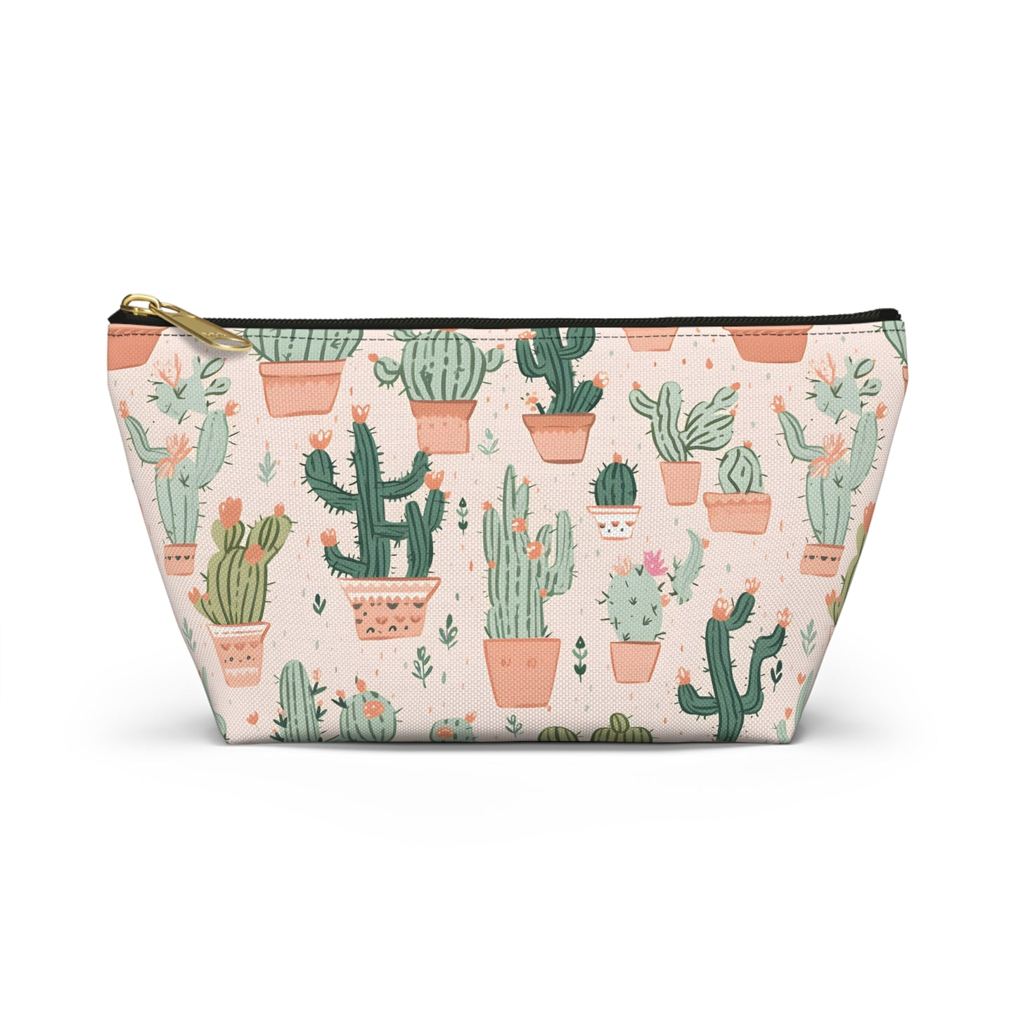 Cactus Pattern Travel Bag Design 2
