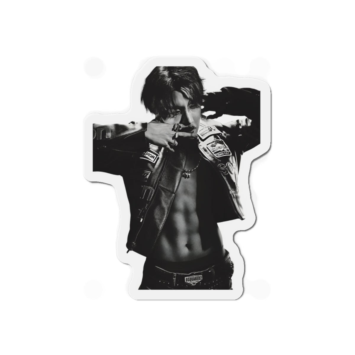 Jhope Killing It Girl Showing Off Abs Magnet