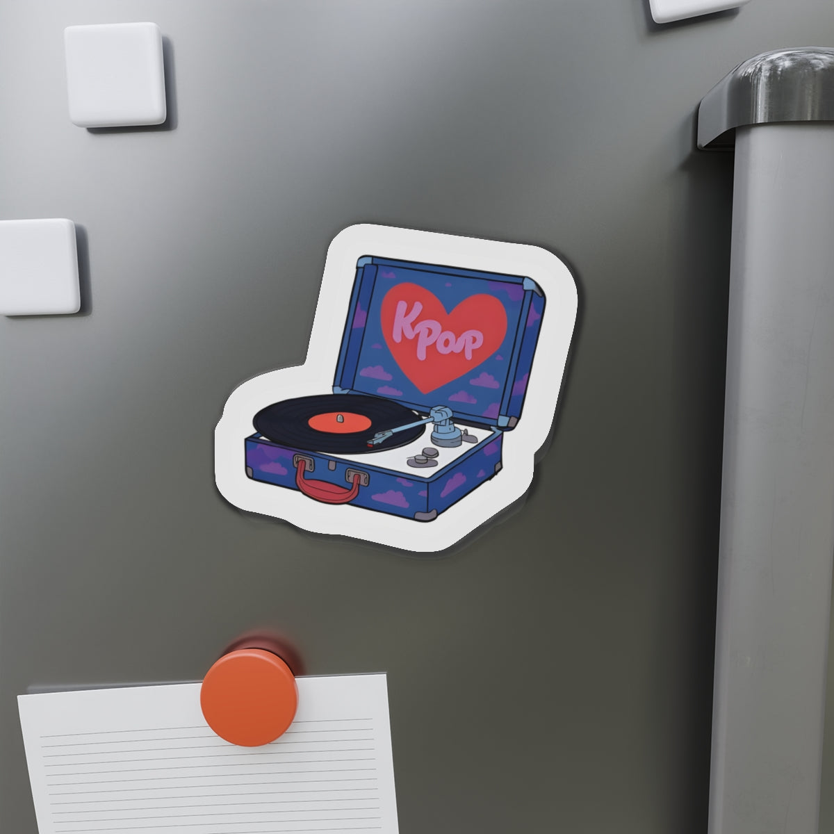 Kpop Record Player Magnet - Kpop General