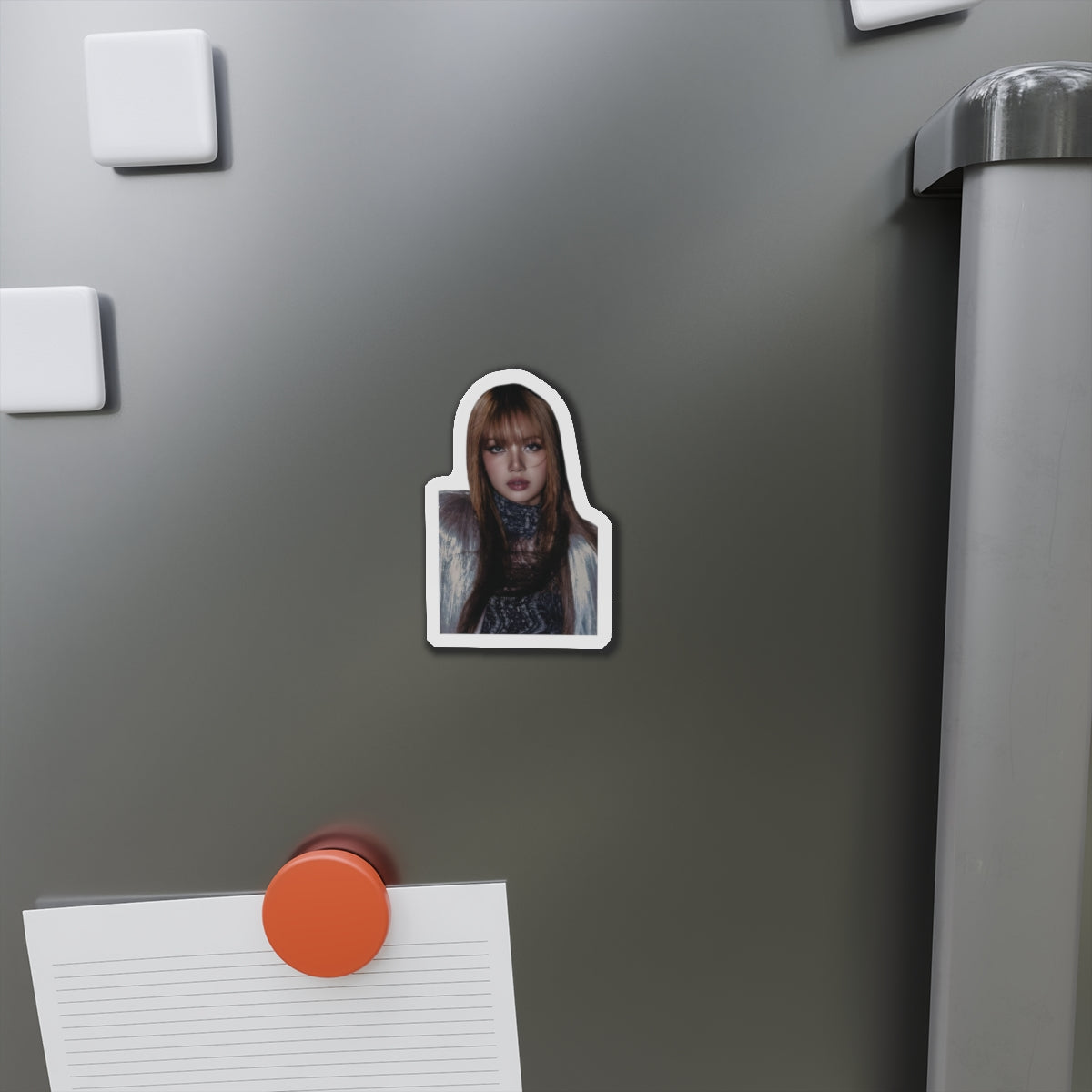 Lalisa Manoban Blackppink Gift for Lisa Fans Lillies Magnet Design 2