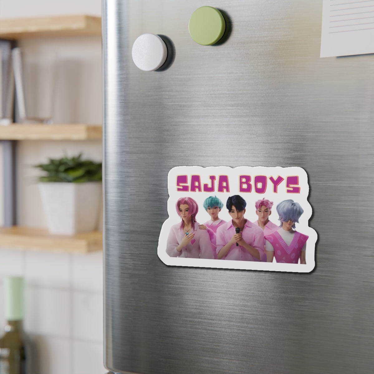 Kpop Demon Hunters Saja Boys Variety Show Magnet