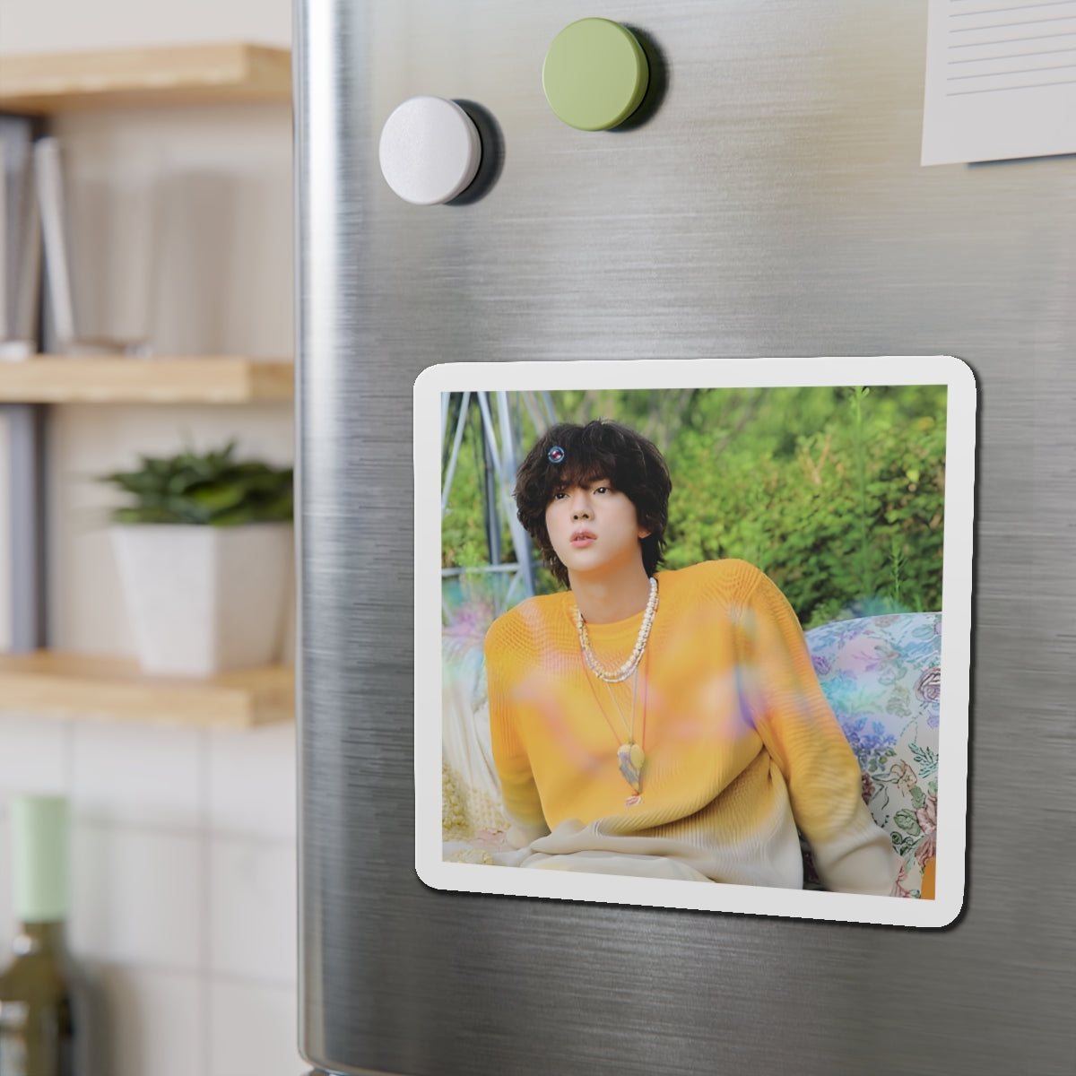 Kim SeokjinThe Astronaut Single Album Wtih Bubbles Jin Magnet