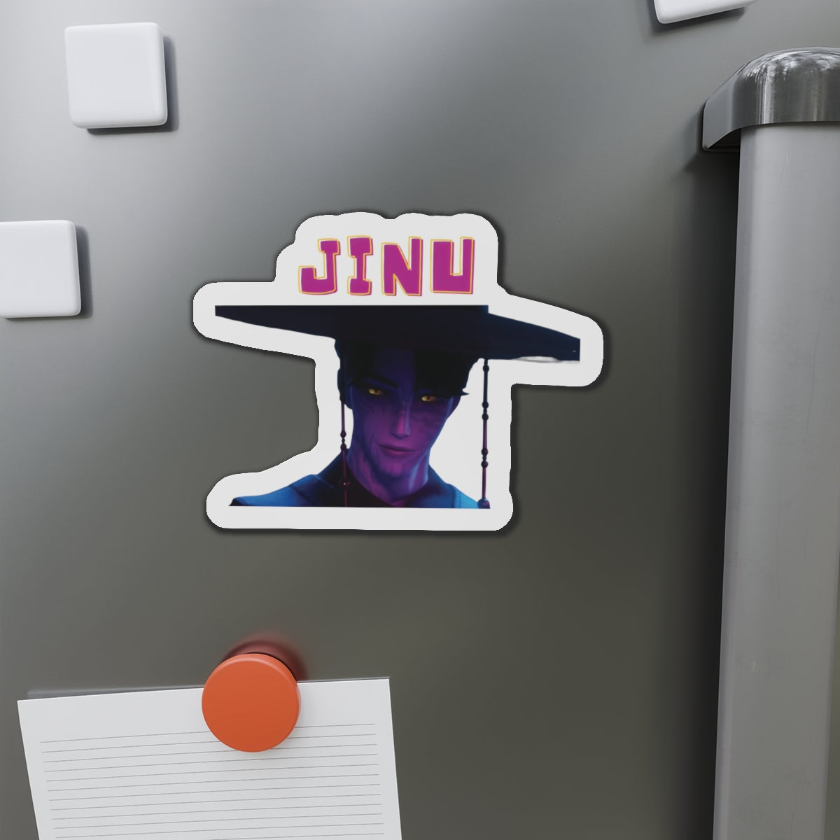 Kpop Demon Hunters Saja Boys Jinu Demon Form Magnet