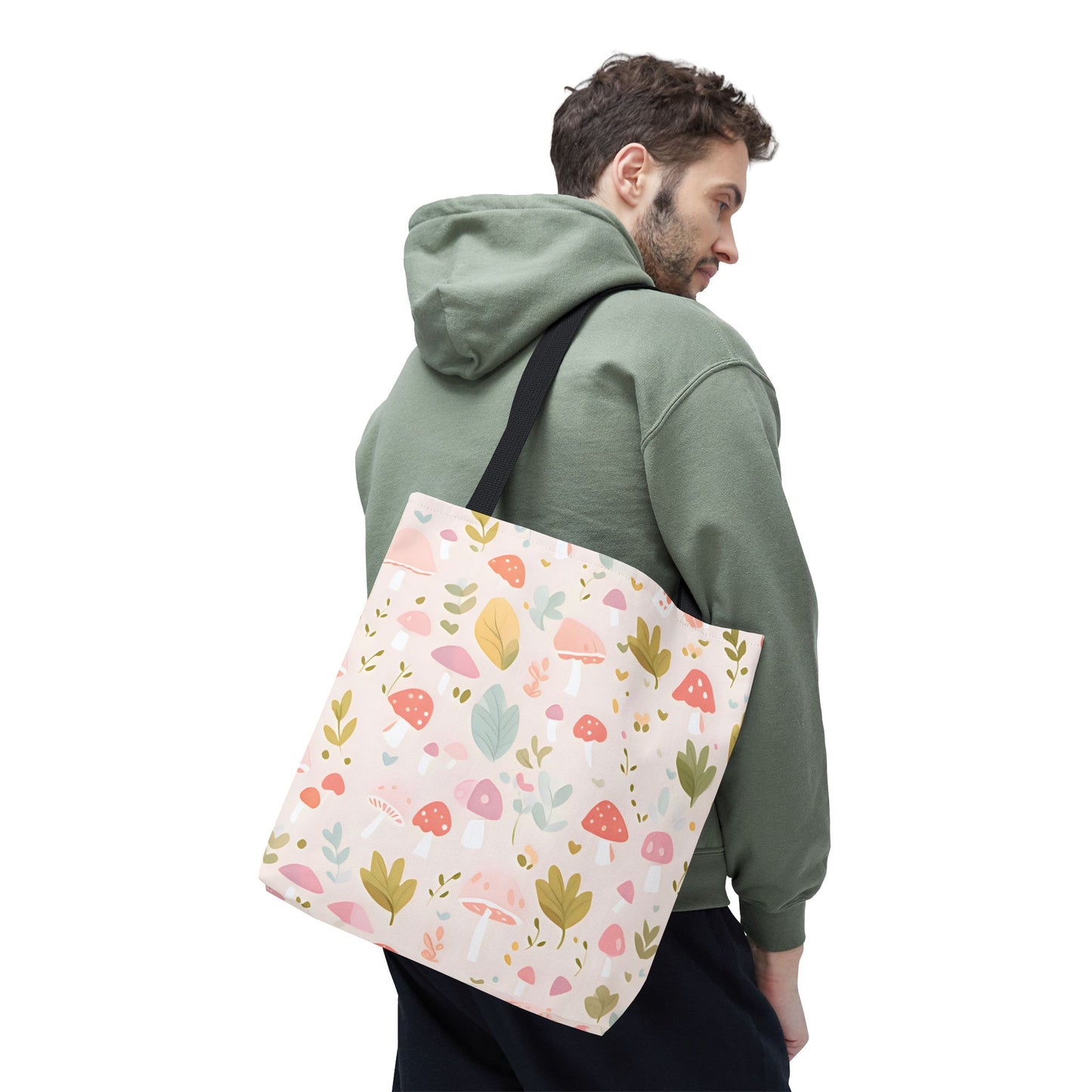 Mushroom Pattern Tote Bag Design 5