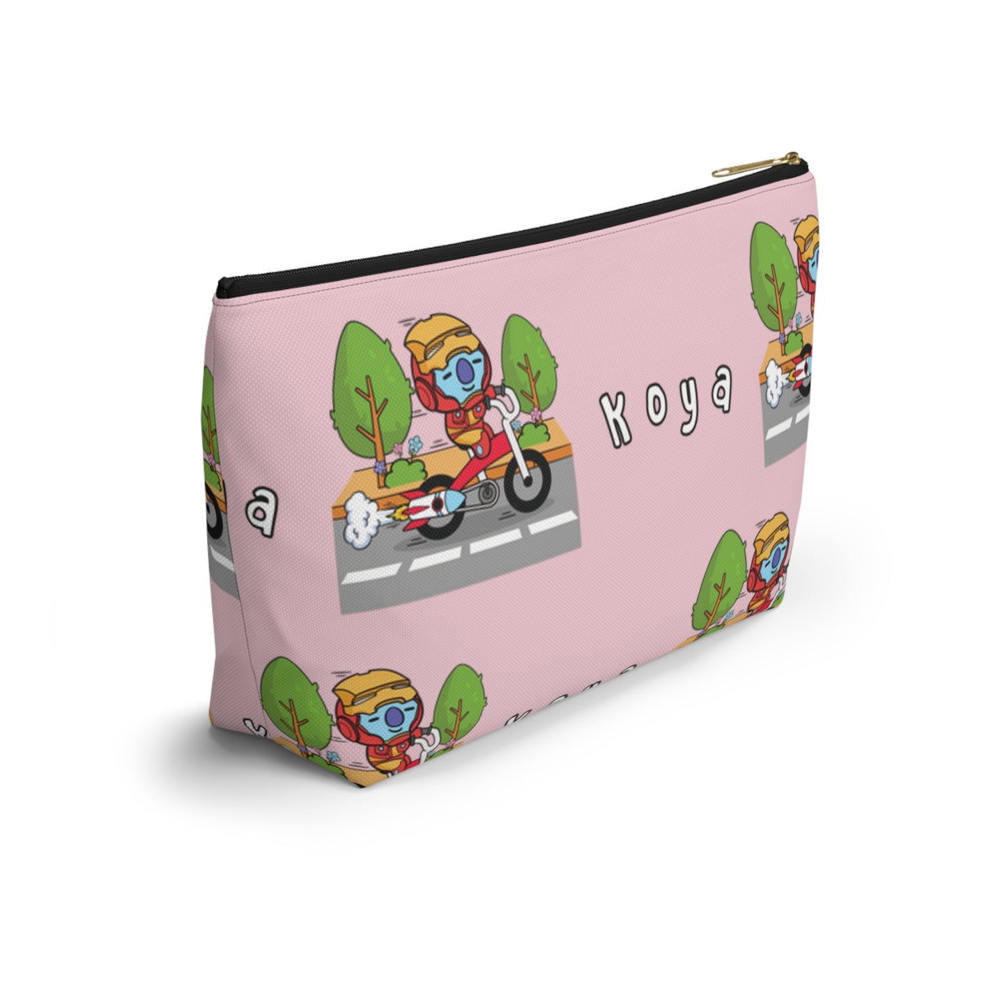 BT21 Koya Pink Pattern Travel Bag