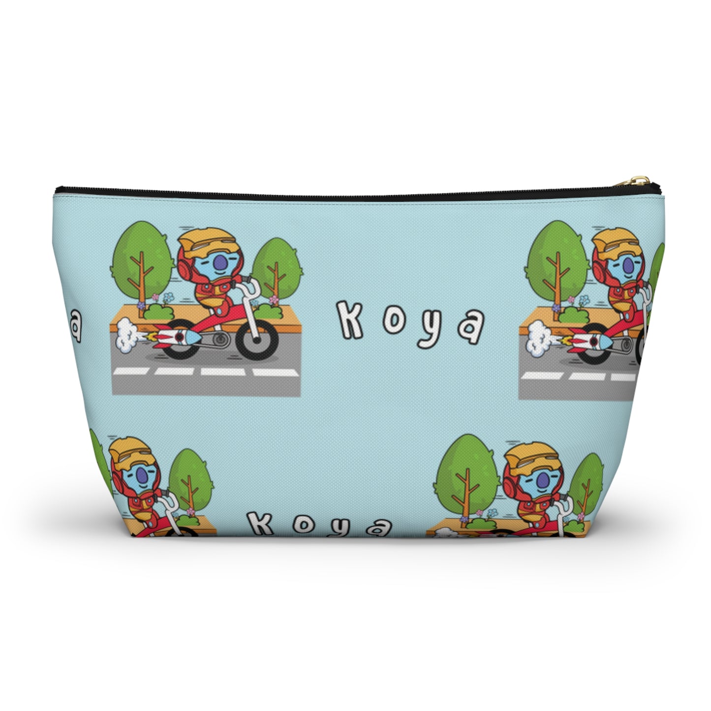 BT21 Koya Blue Pattern Travel Bag