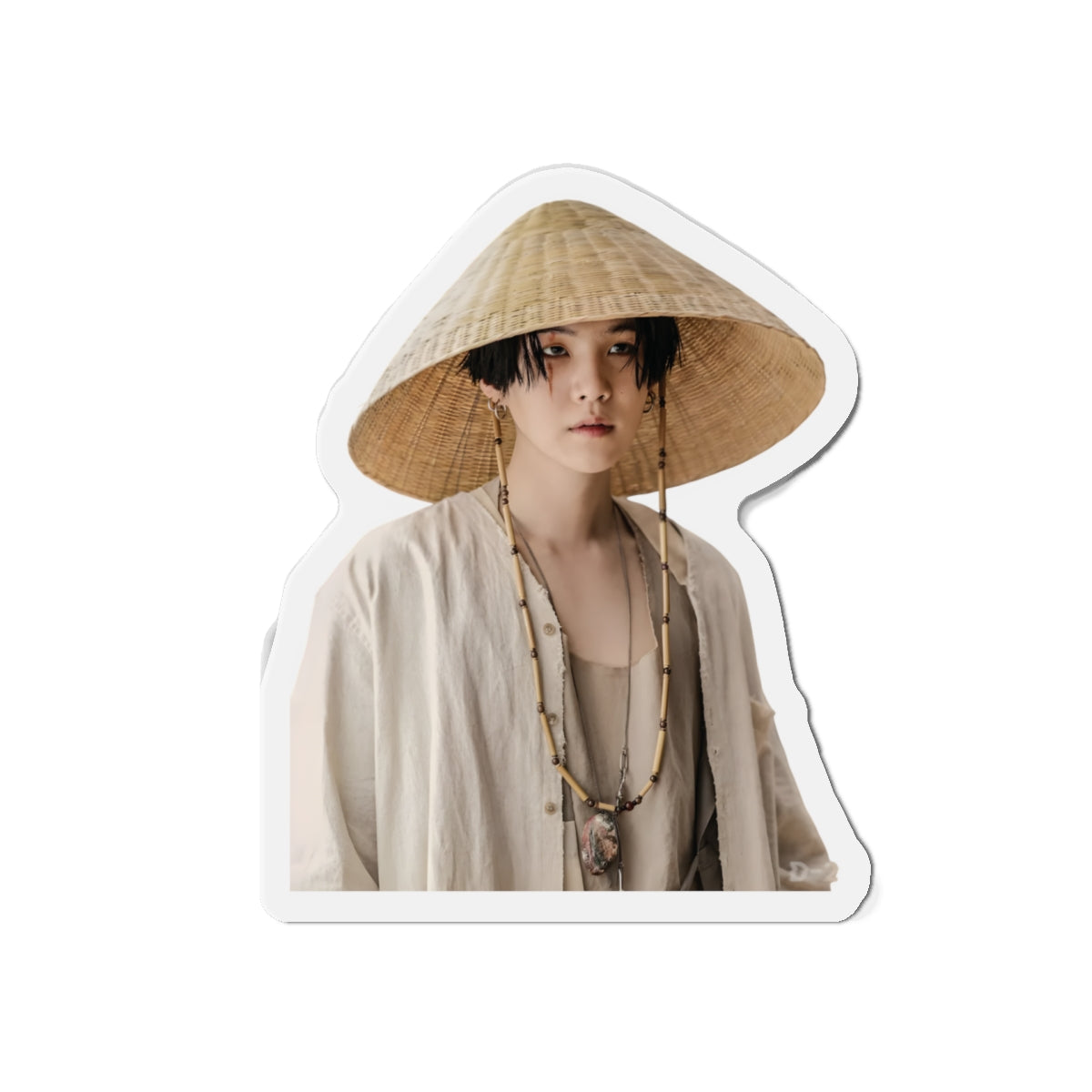 Yoongi August D D-Day Album Daechwita Satgat Woven Hat Magnet