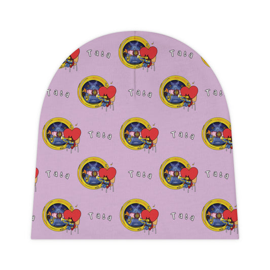 BT21 Tata Purple Baby Beanie Pattern