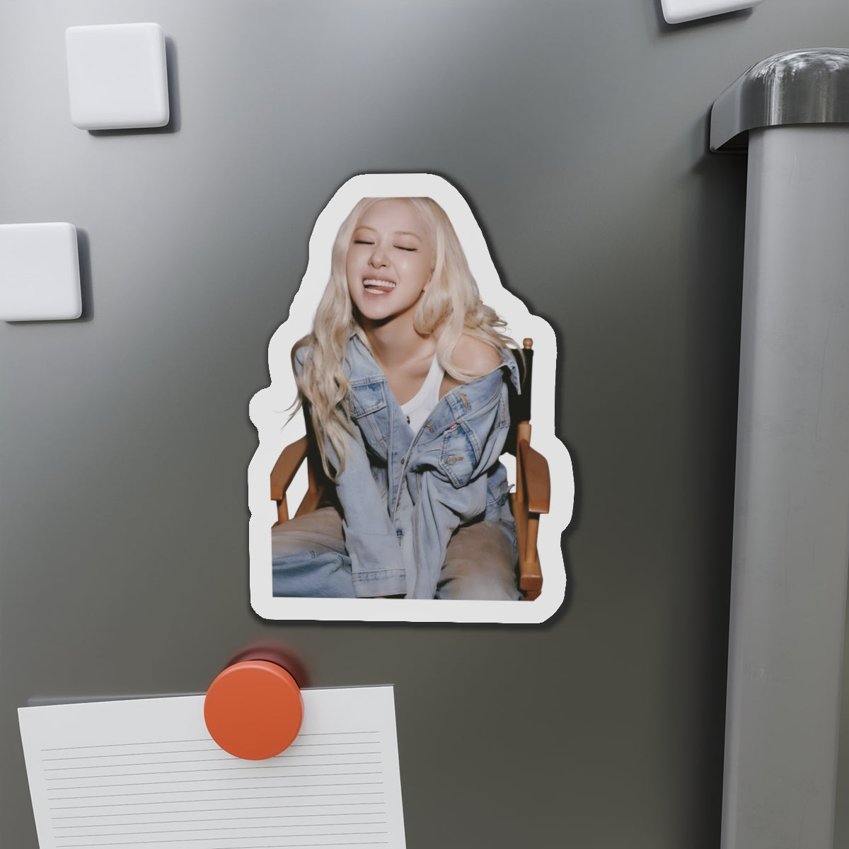 Rosé Park Blackppink Gift for Rosie Fans Magnet Design 5