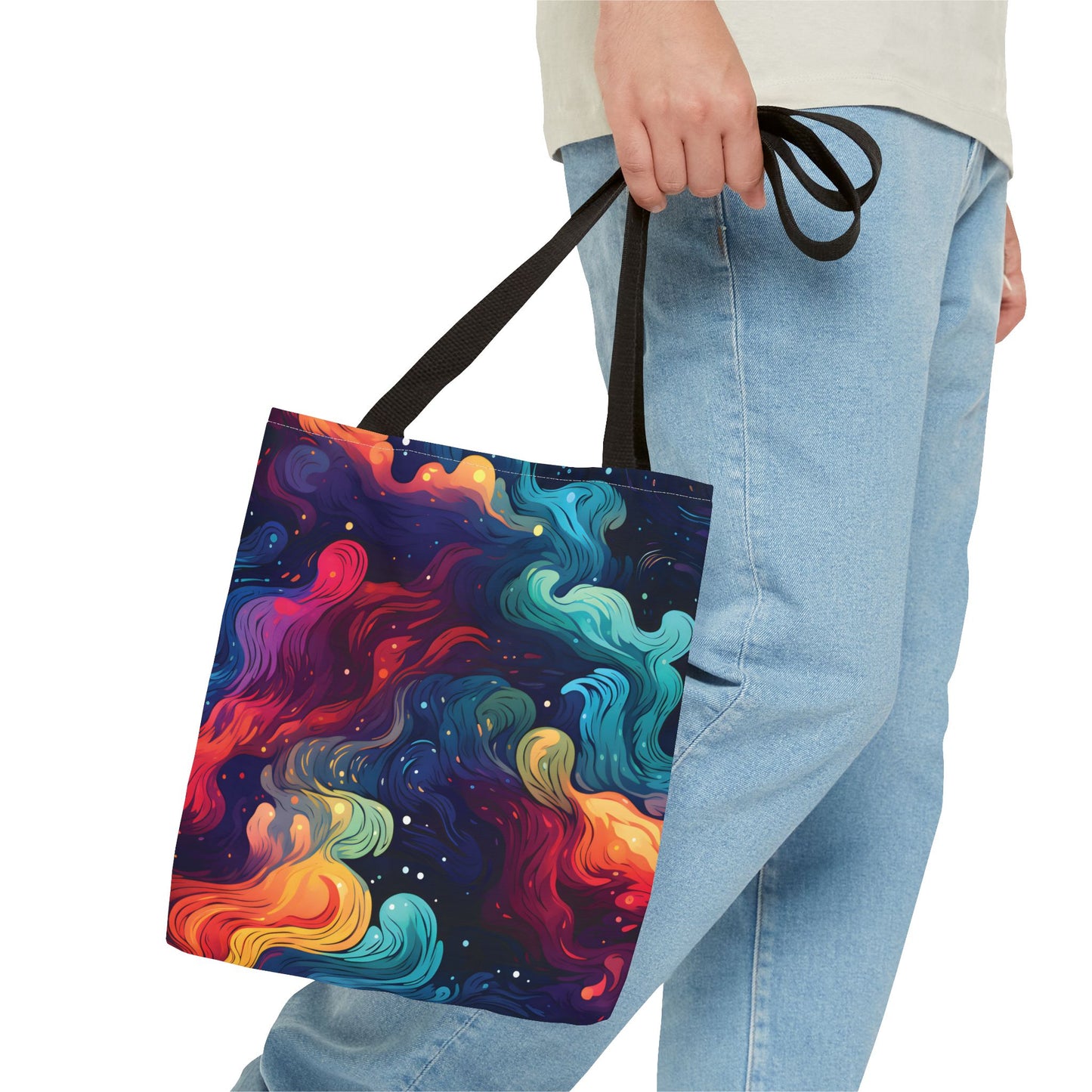 Galaxy Pattern Tote Bag Design 11