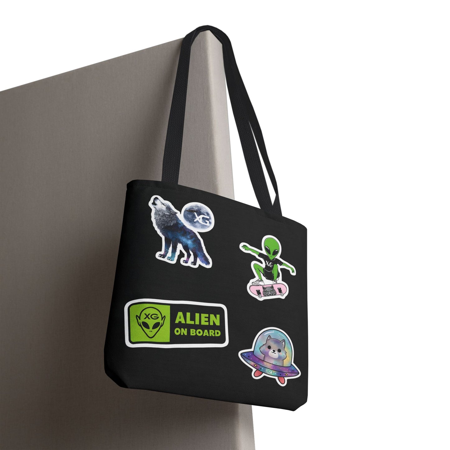 XG Sticker Tote Bag