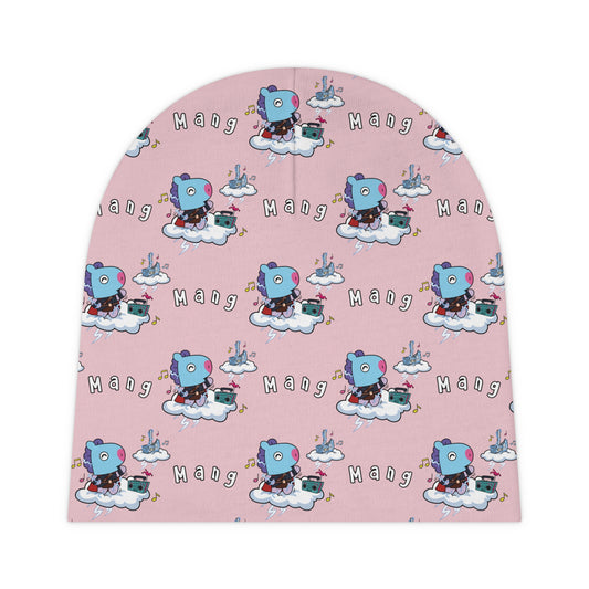 BT21 Mang Pink Baby Beanie Pattern