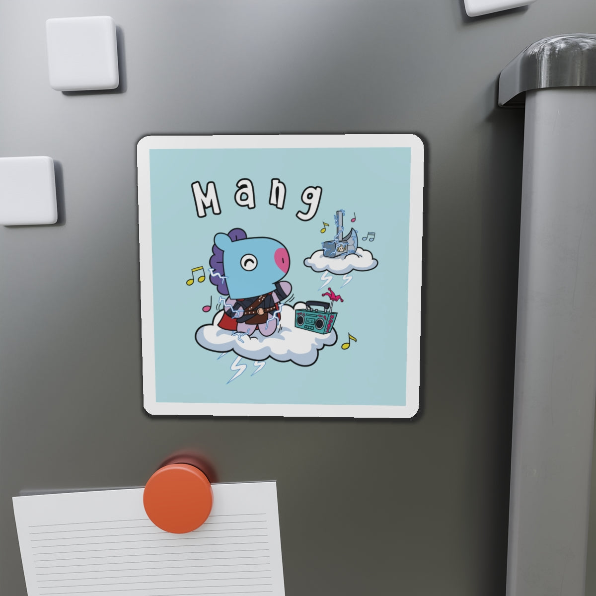 BT21 Mang Blue Magnet