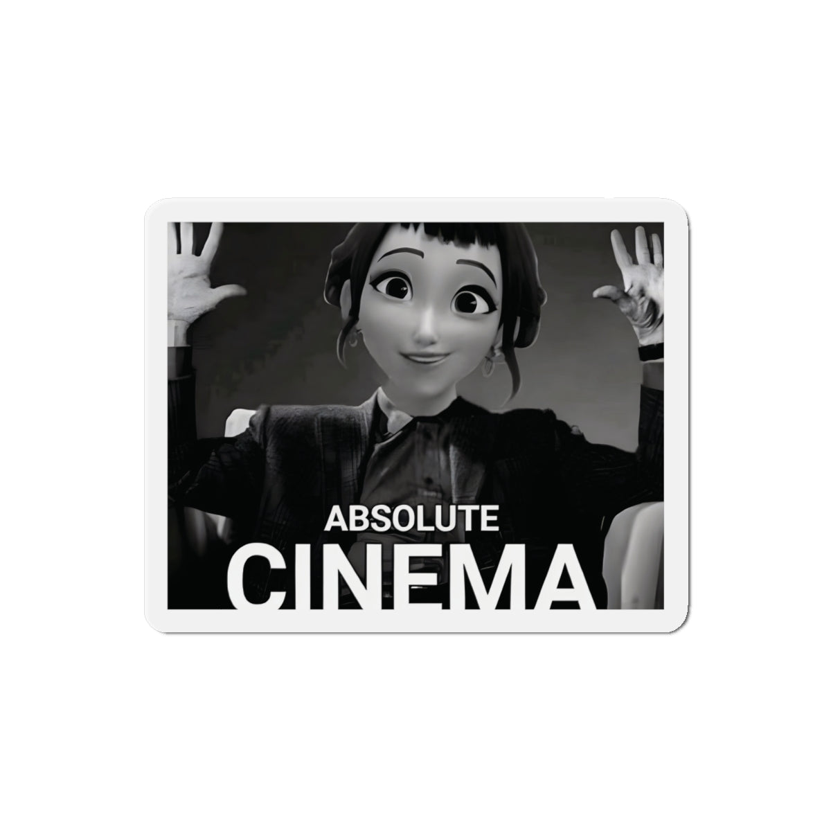 Kpop Demon Hunters Huntrix Zoey Absolute Cinema Meme Magnet