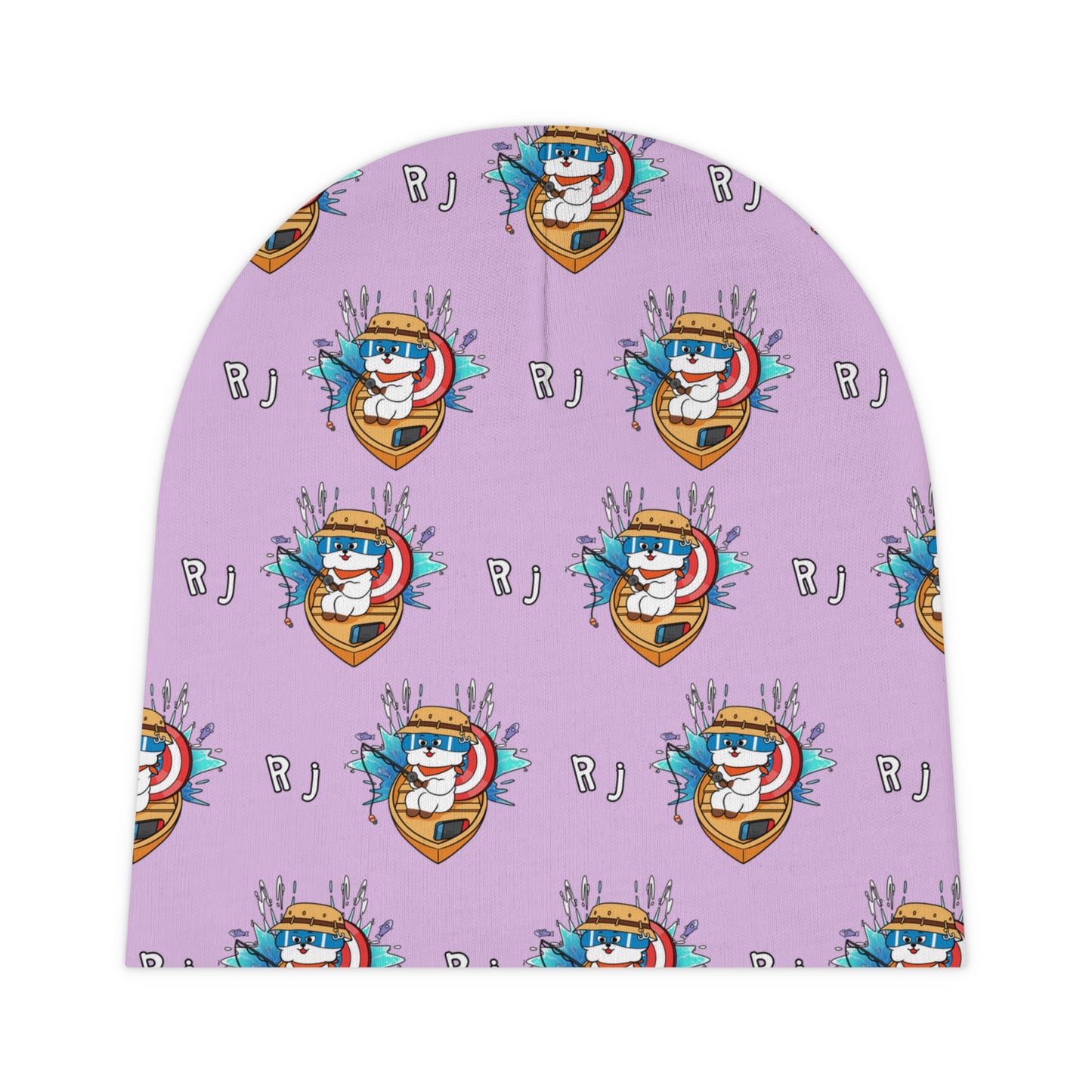 BT21 RJ Purple Baby Beanie Pattern