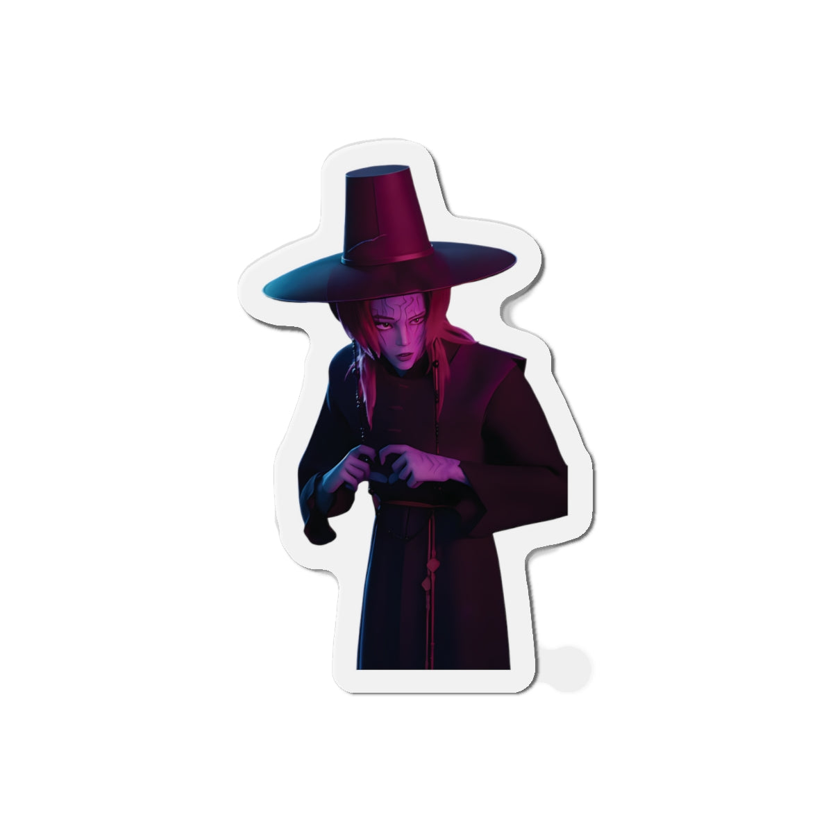 Kpop Demon Hunters Saja Boys Mystery Saja Demon Form In Underworld Magnet