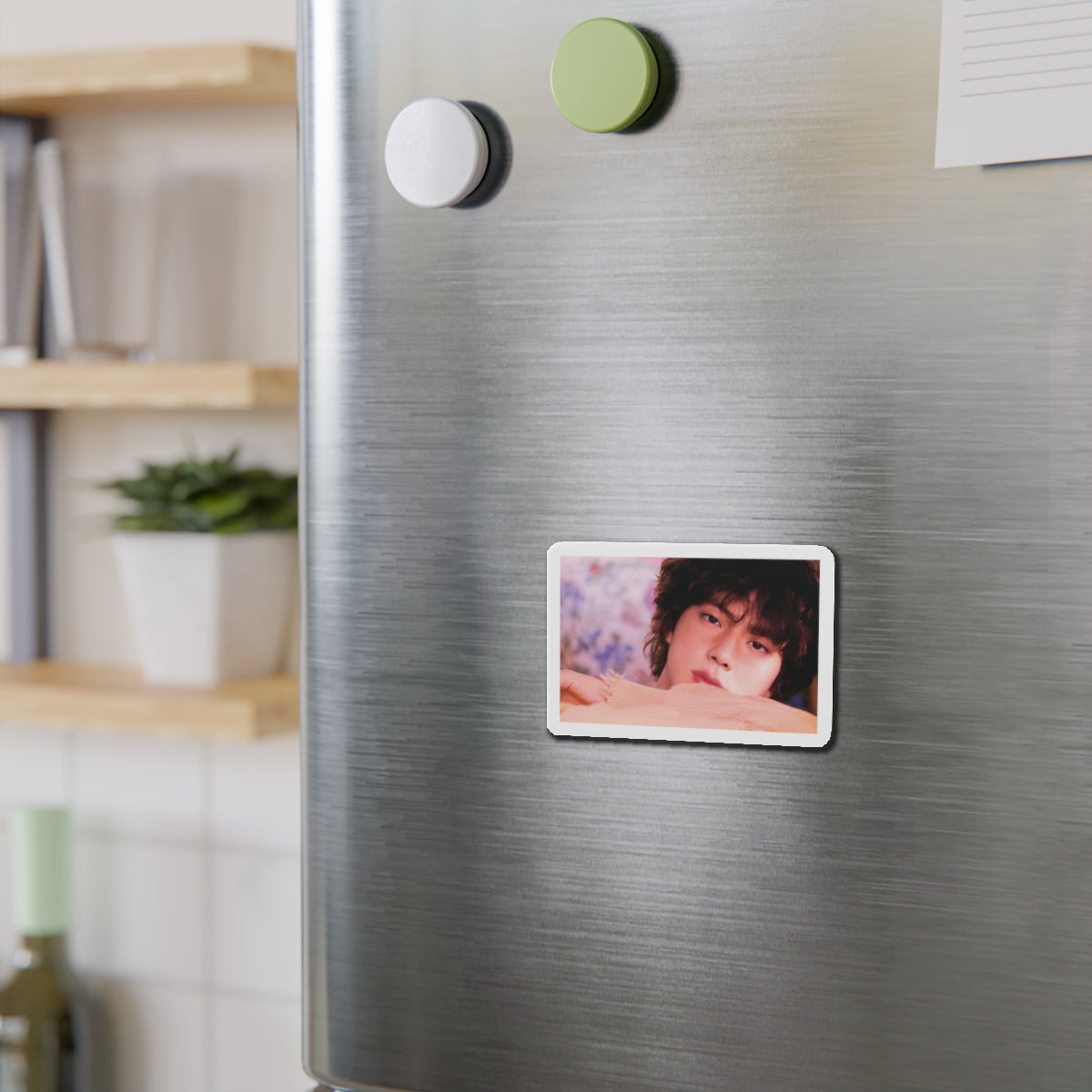 Kim SeokjinThe Astronaut Single Album With Freckles Jin Magnet
