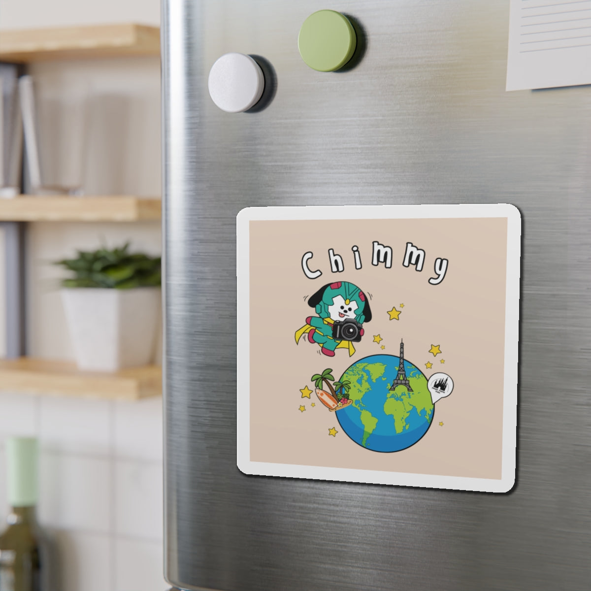 BT21 Chimmy Beige Magnet