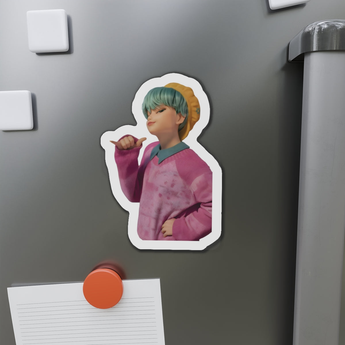 Kpop Demon Hunters Saja Boys Baby Saja Soda Pop Dance Magnet