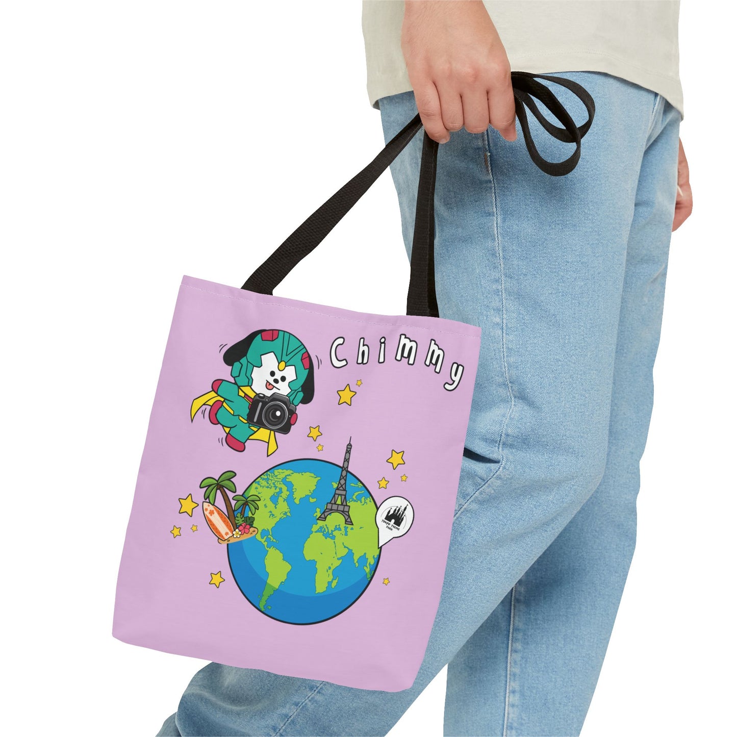 BT21 Chimmy Purple Tote Bag Single Design