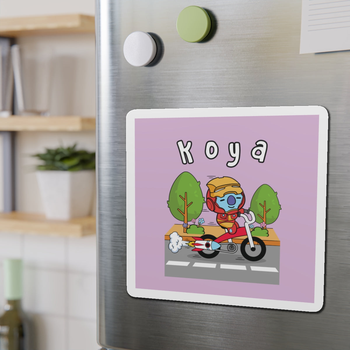 BT21 Koya Purple Magnet