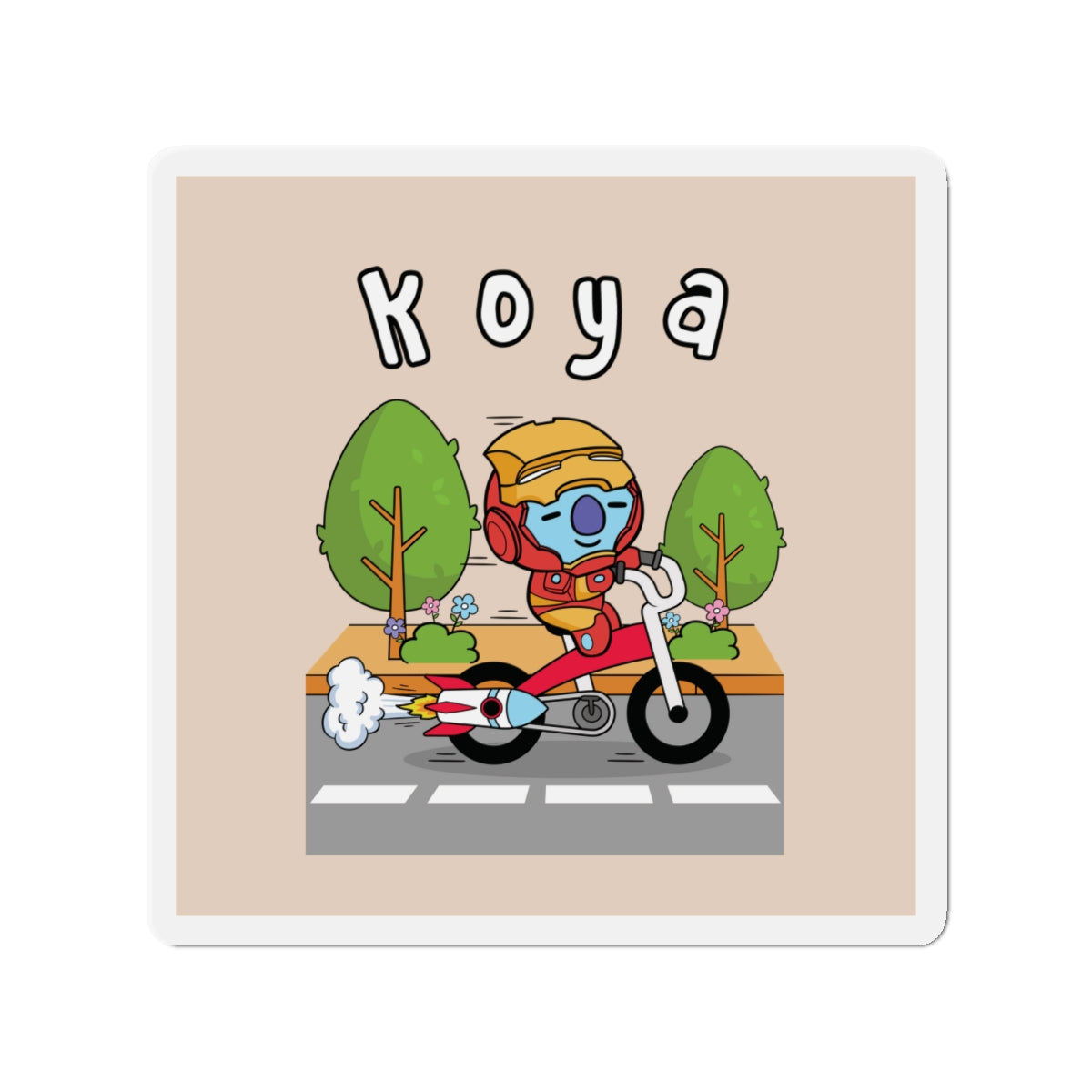 BT21 Koya Beige Magnet