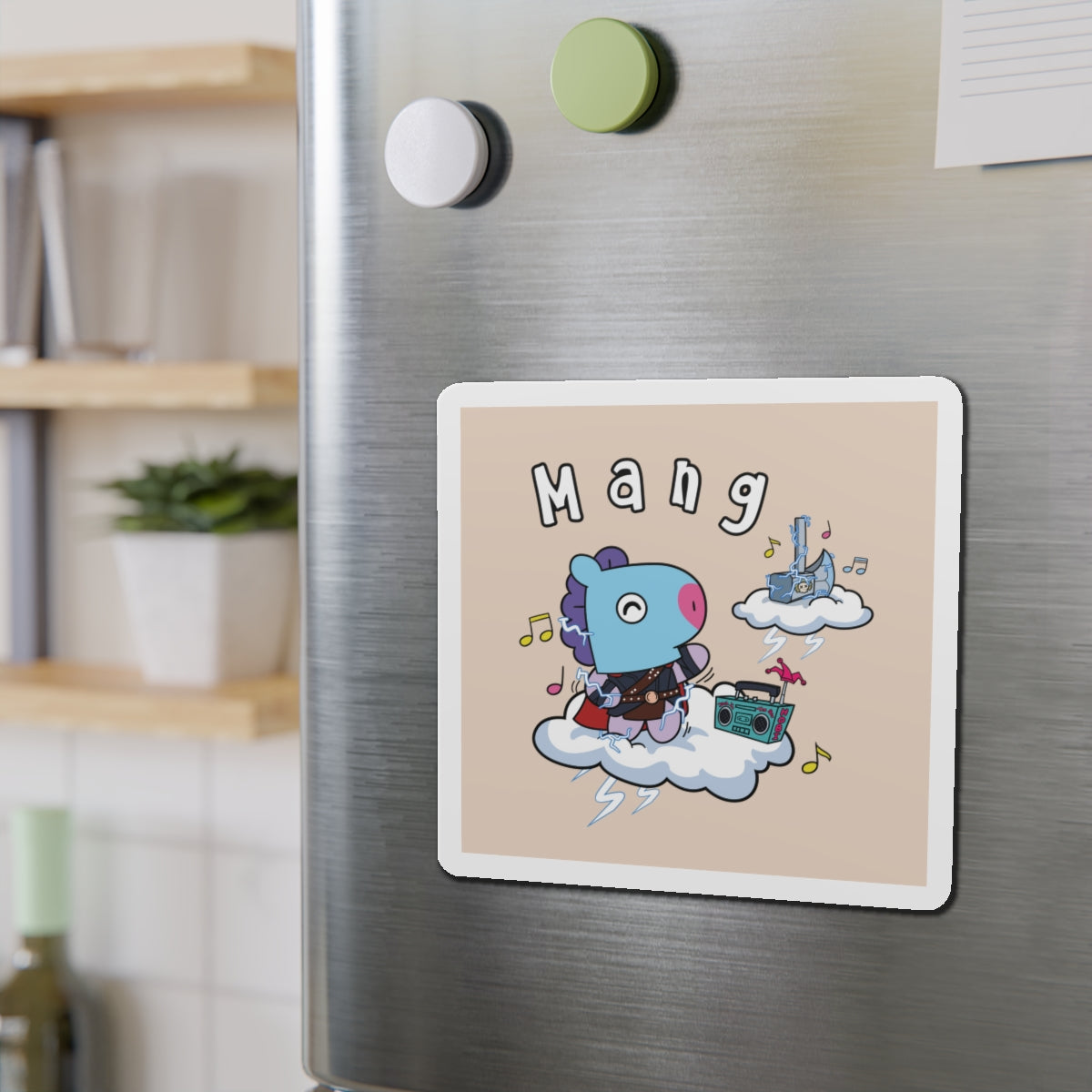 BT21 Mang Beige Magnet