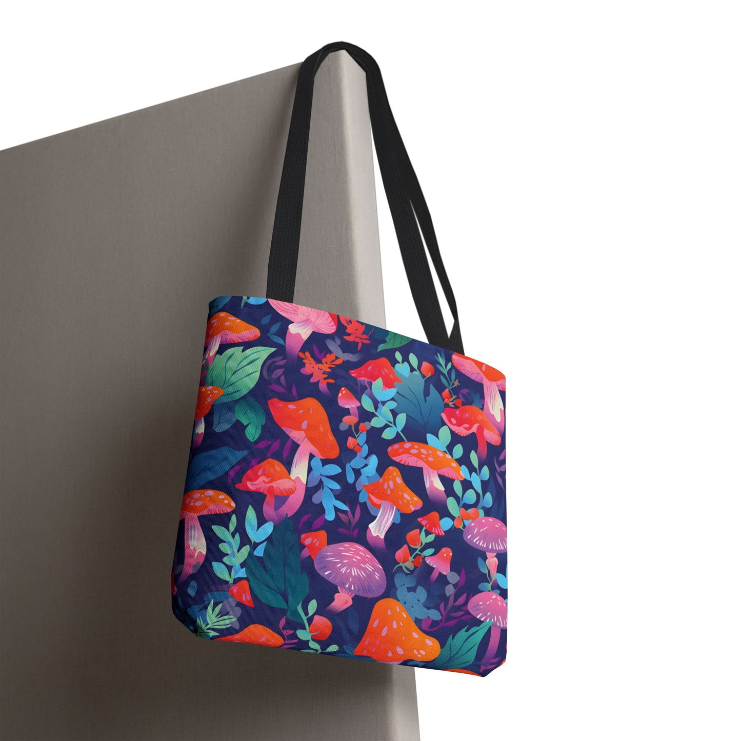 Mushroom Pattern Tote Bag Design 6