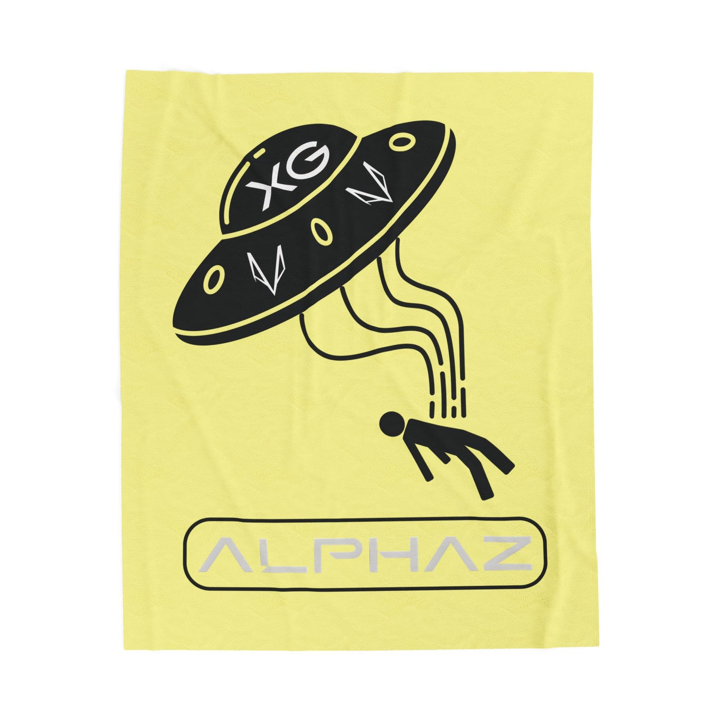 Yellow XG Chisa Spaceship Blanket