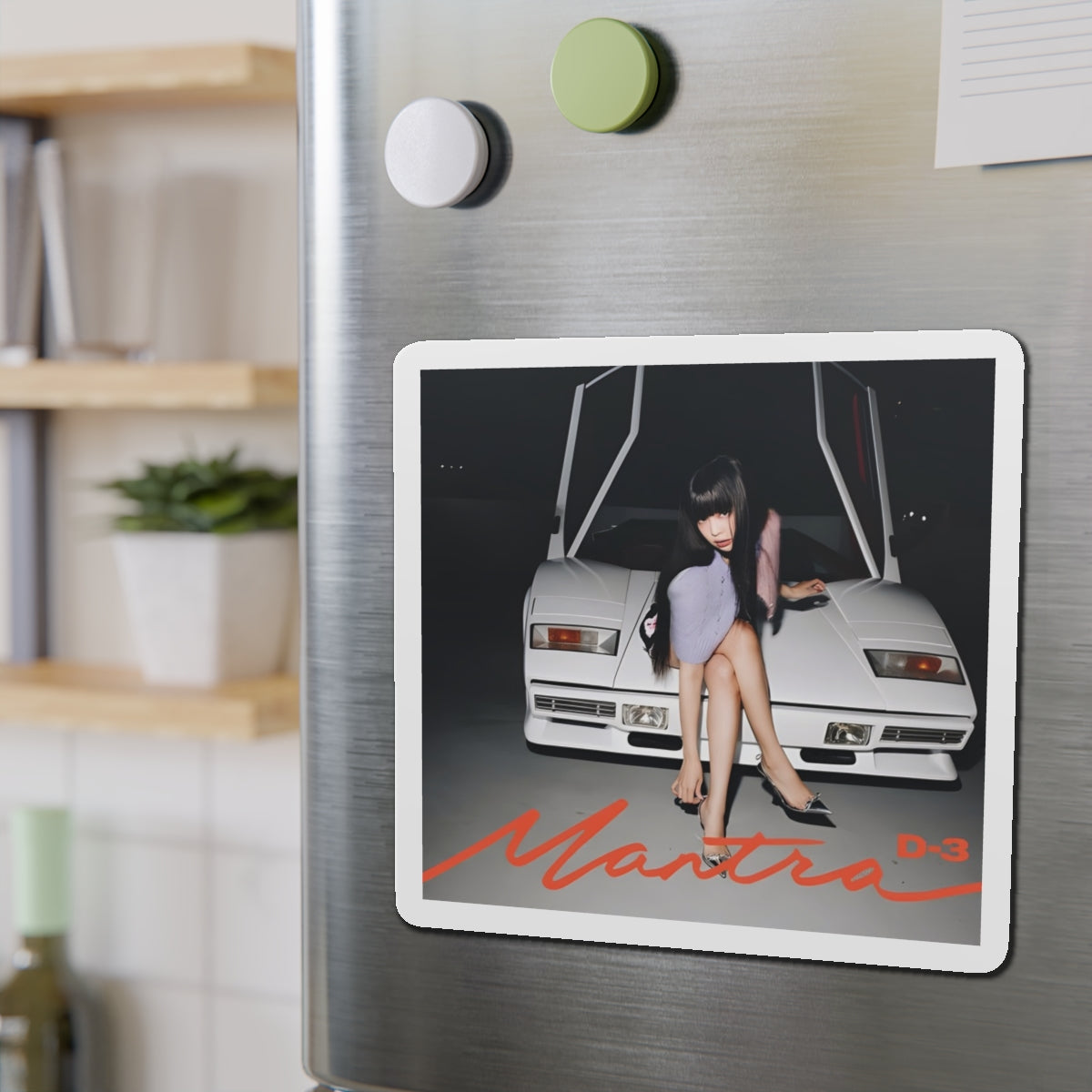 Jennie Kim Mantra Single Magnet 2