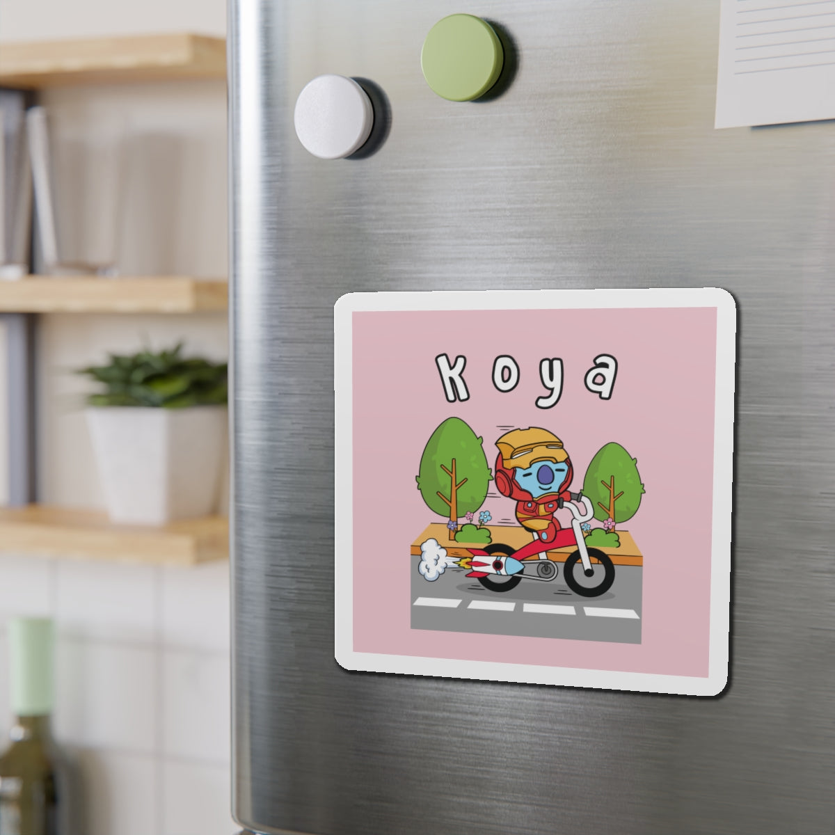 BT21 Koya Pink Magnet