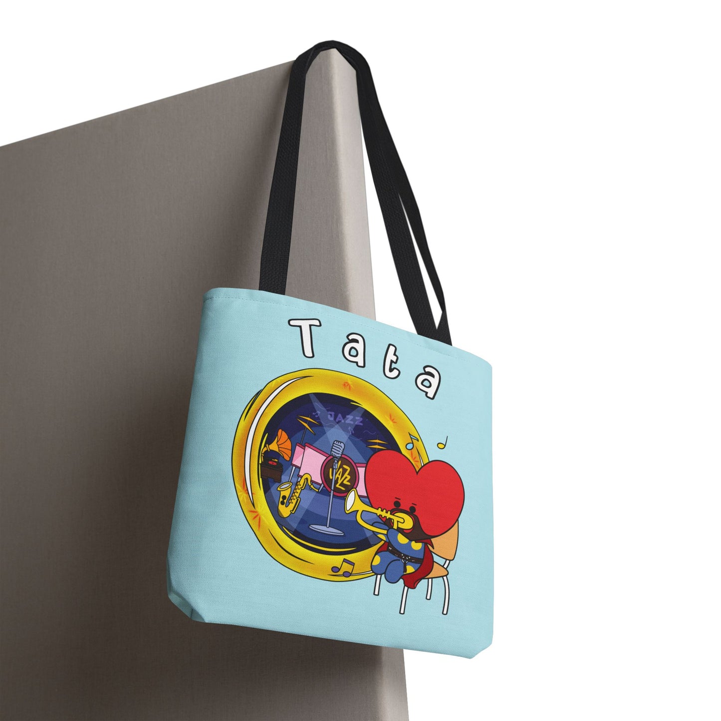 BT21 Tata Blue Tote Bag Single Design