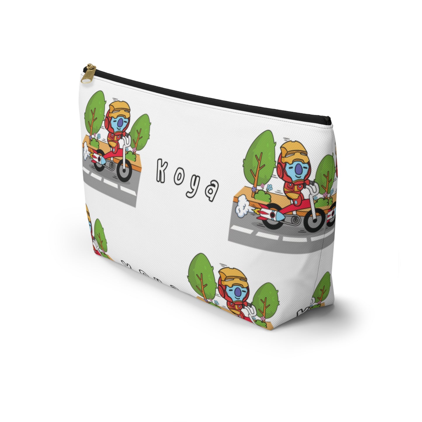 BT21 Koya White Pattern Travel Bag