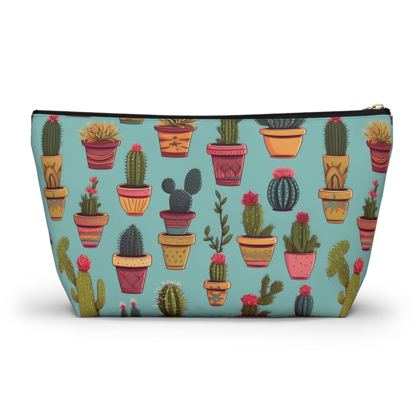 Cactus Pattern Travel Bag Design 7