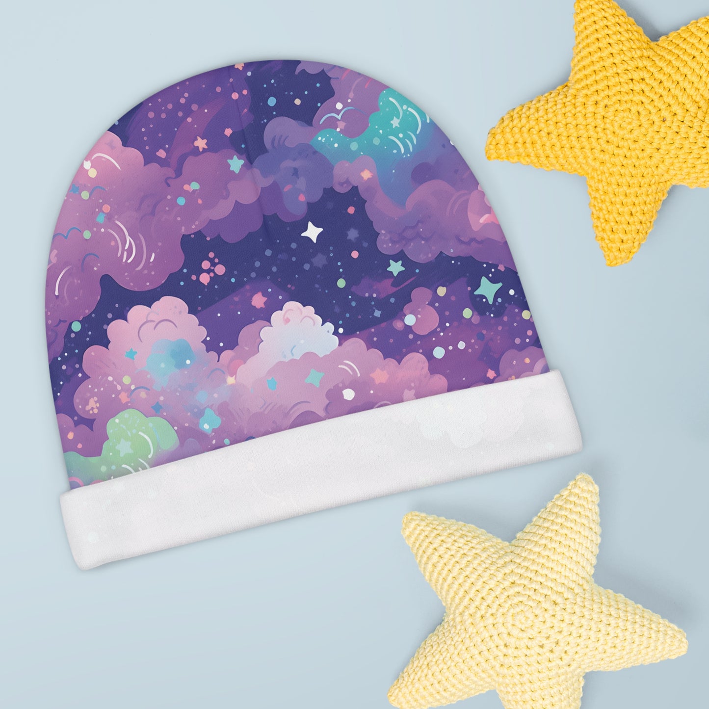 Infant Hat Baby Beanie Space Design