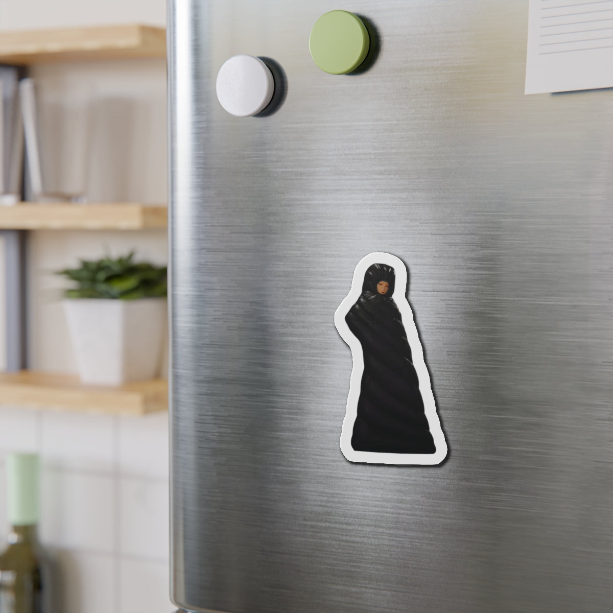 Kpop Demon Hunters Huntrix Mira Sleeping Bag Pose Magnet