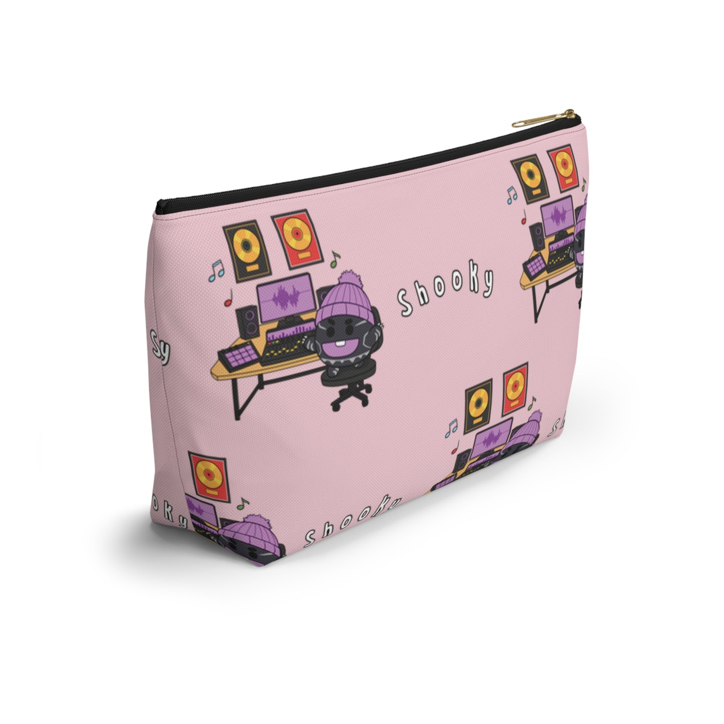 BT21 Shooky Pink Pattern Travel Bag