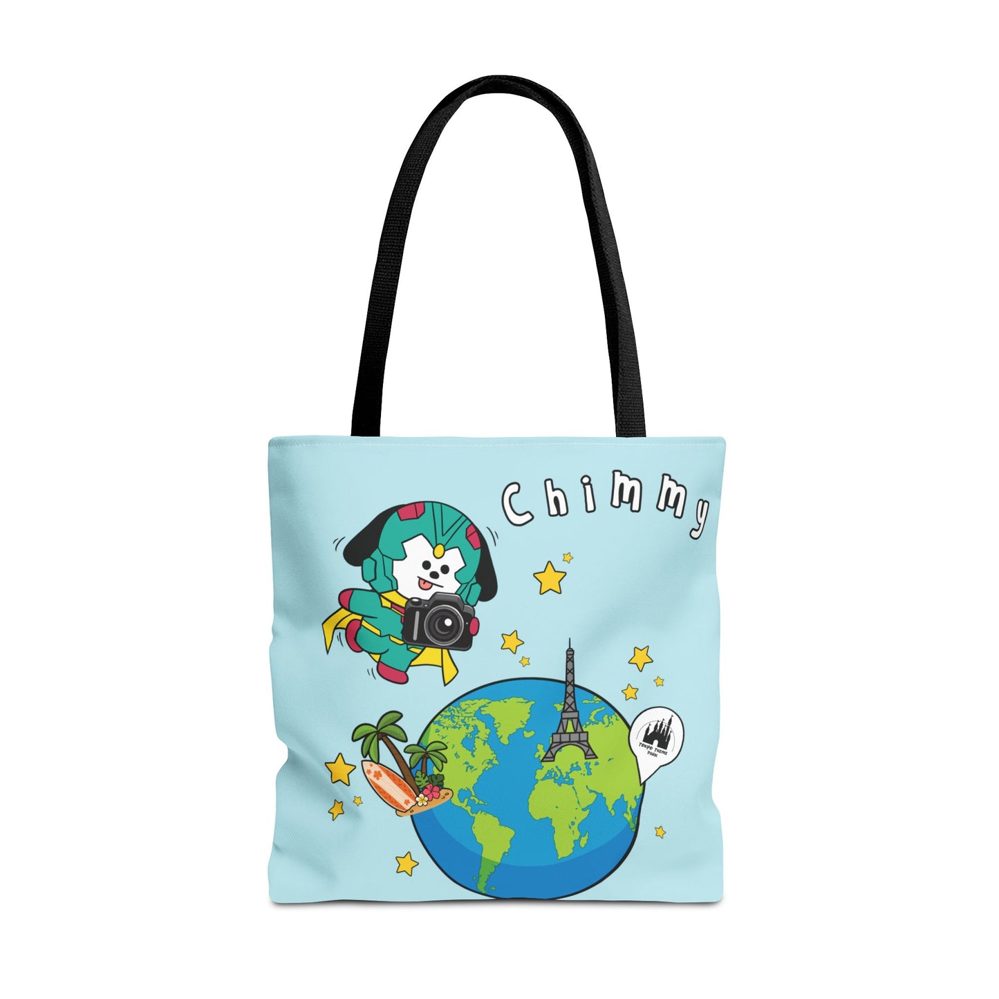 BT21 Chimmy Blue Tote Bag Single Design