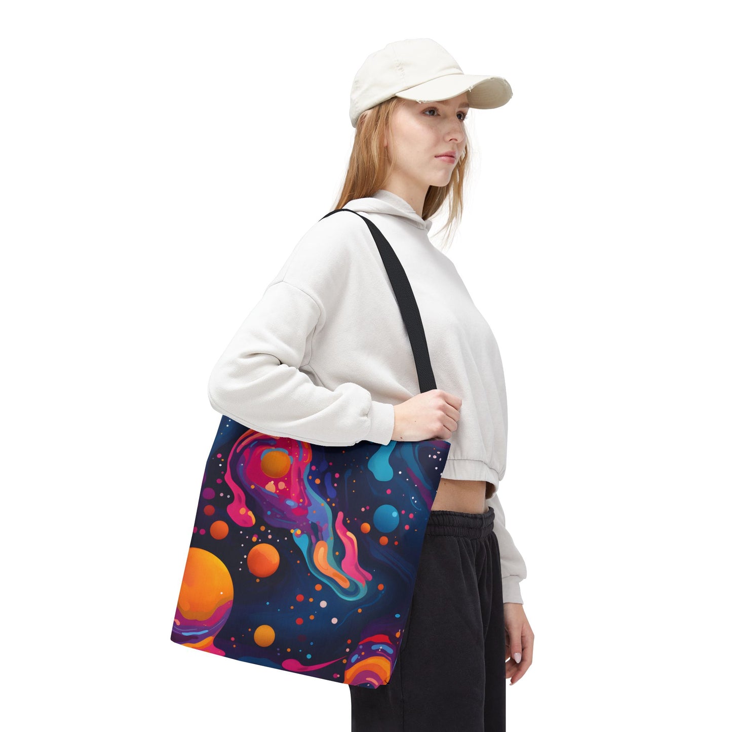Galaxy Pattern Tote Bag Design 2