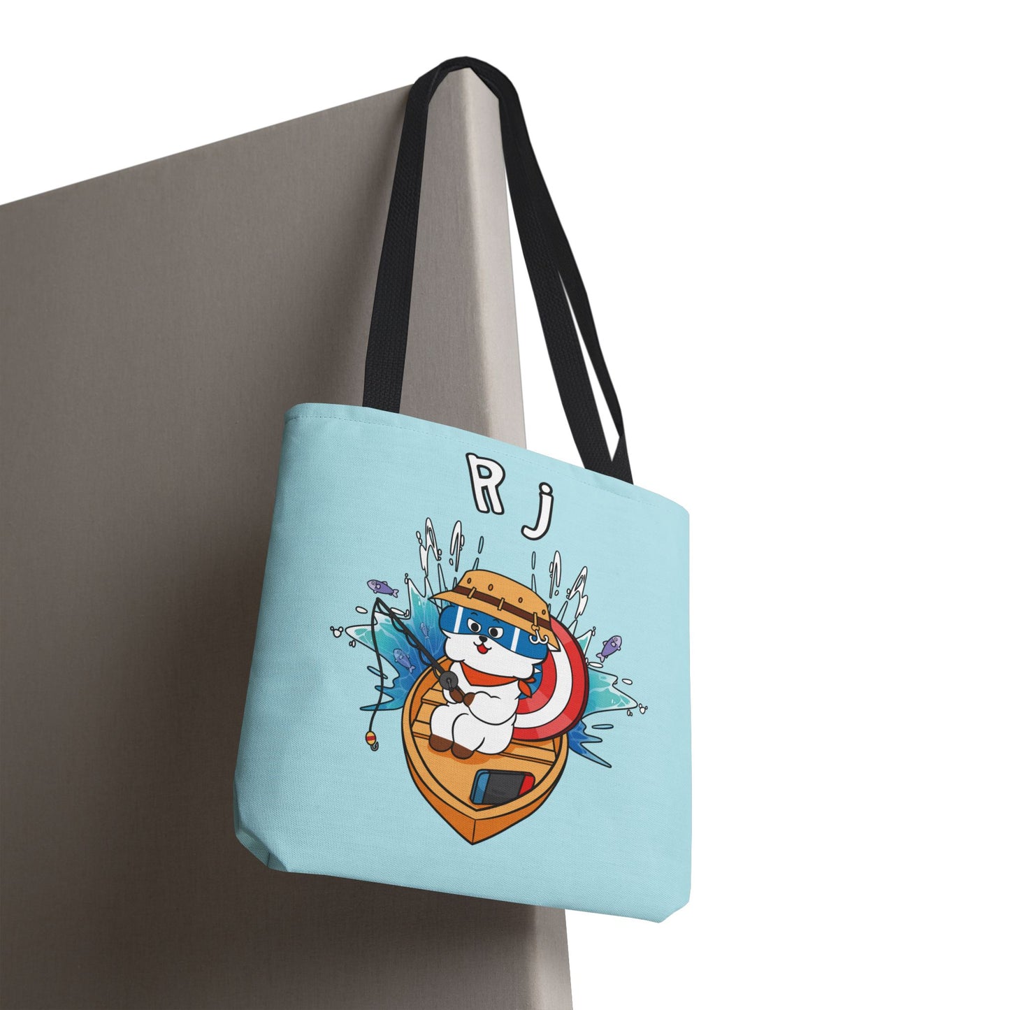 BT21 RJ Blue Tote Bag  Single Design