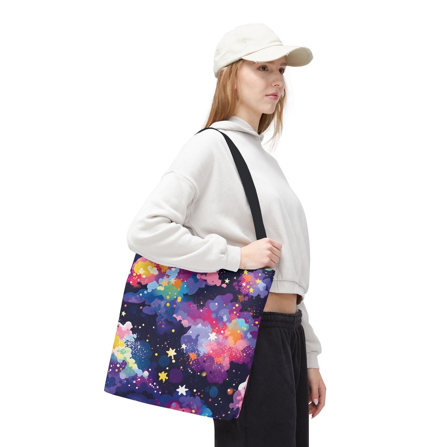 Colorful Space Pattern Tote Bag Design 10