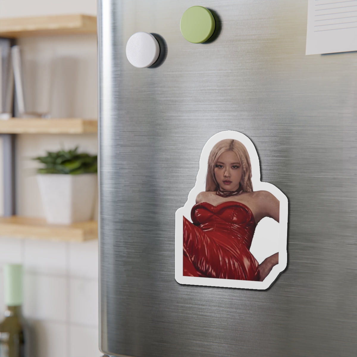 Rosé Park Blackppink Gift for Rosie Fans Magnet Design 2