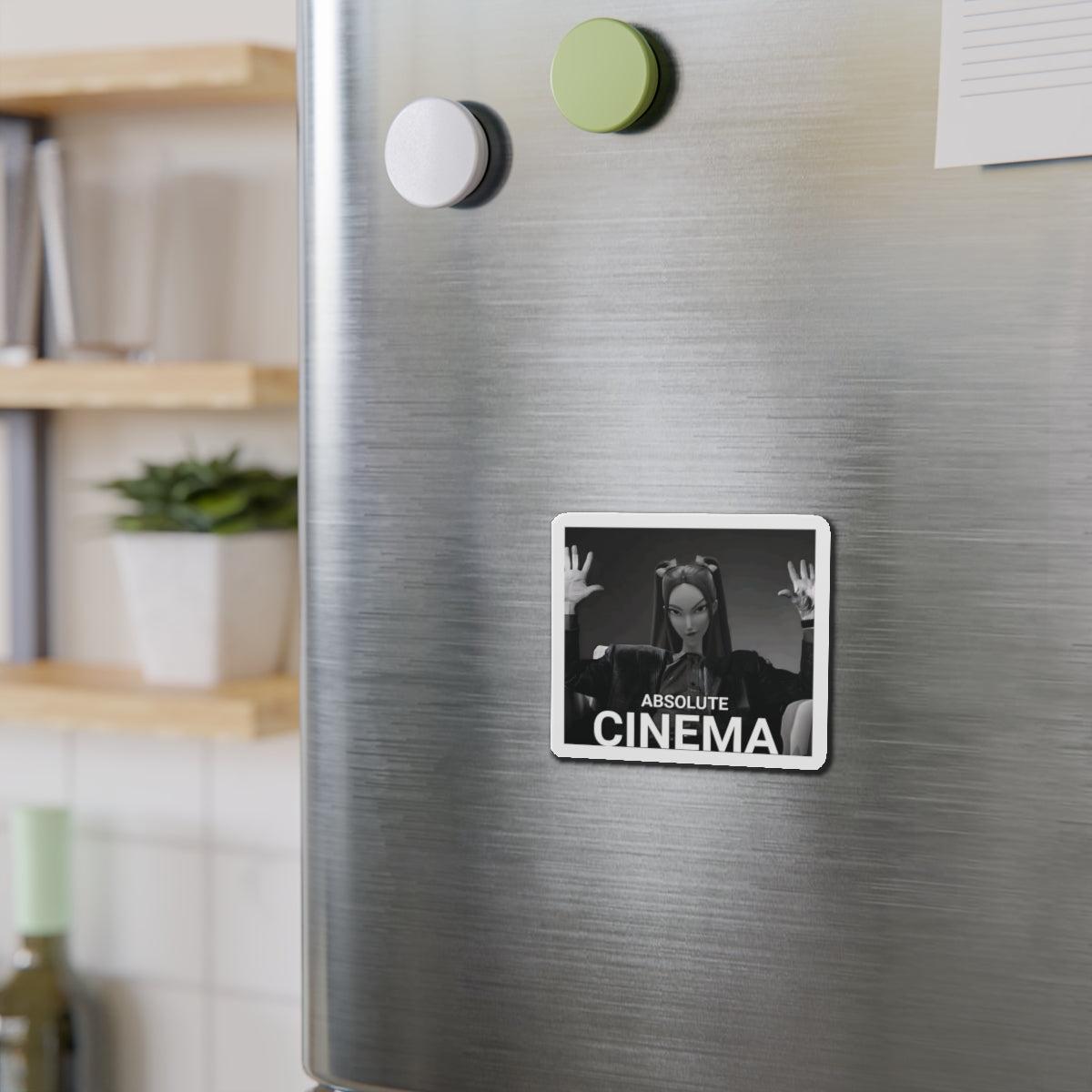 Kpop Demon Hunters Huntrix Mira Absolute Cinema Meme Magnet