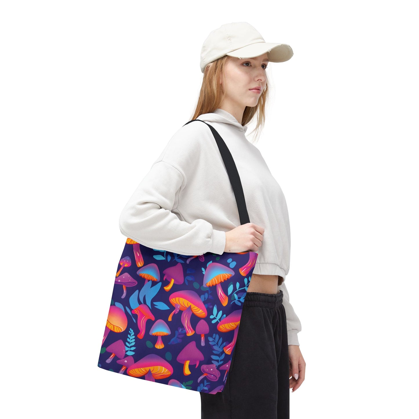 Mushroom Pattern Tote Bag Design 10
